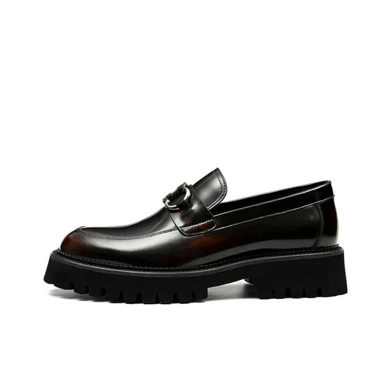 ASTON M.JAZZ Loafers Men Low Top Black/Brown-6