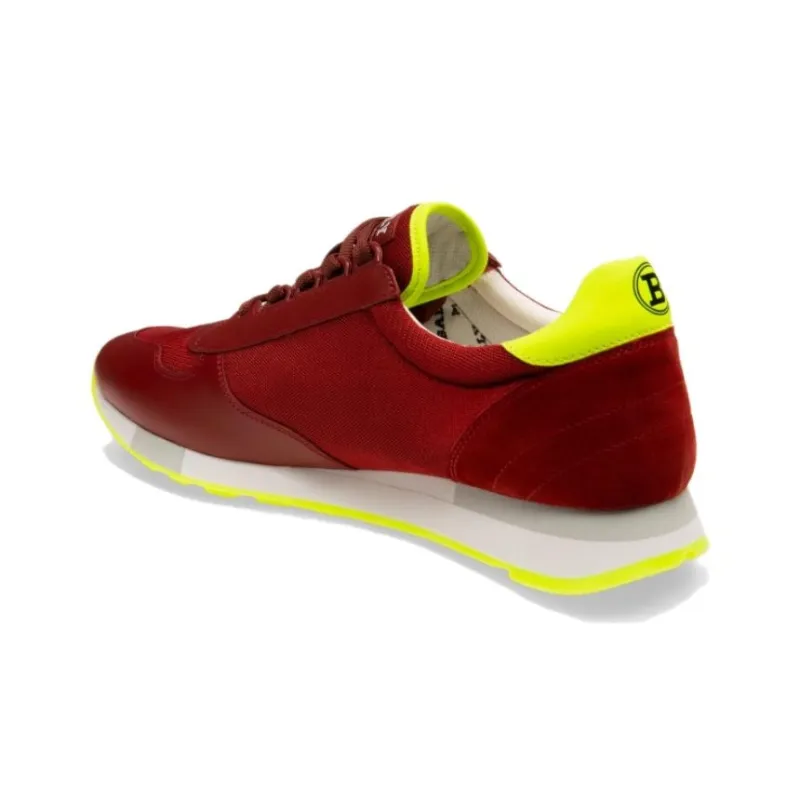 BALLY Low-Top Casual Shoes Men's Red-4