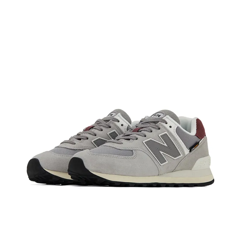 New Balance 574 Cordura Grey Brick Red-2