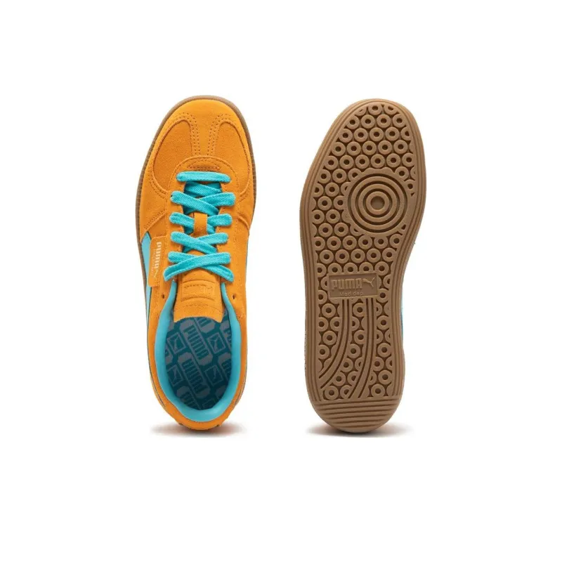 Puma Palermo Dark Cheddar Bright Aqua-3