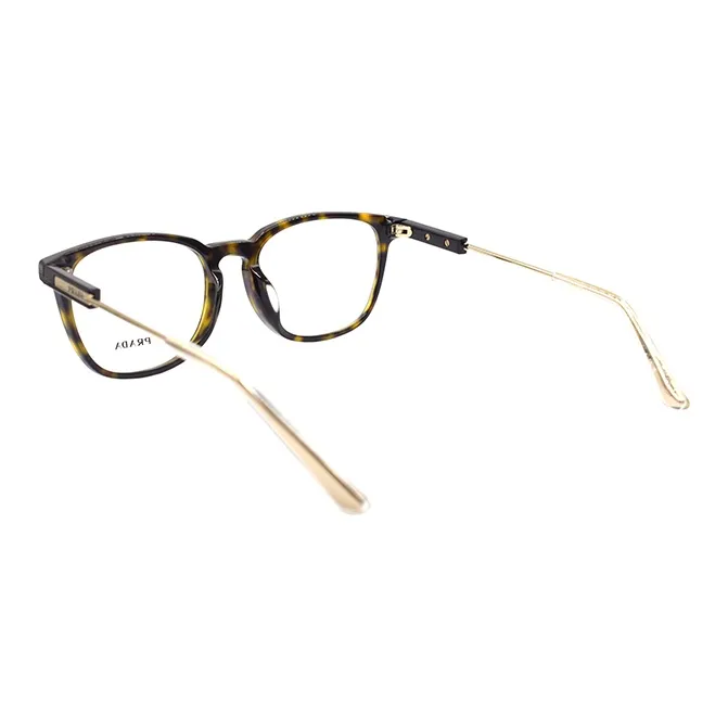 PRADA Plate Frame Oval Eyeglass Frames Men's-2
