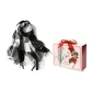 Black White Check+Cherry Box