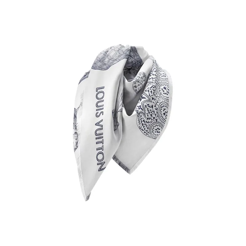 LOUIS VUITTON M79520 Up And Away Shawl-1