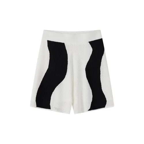 UOOYAA Casual Shorts Women's White