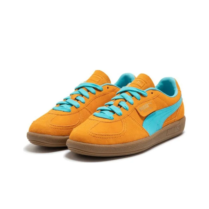 Puma Palermo Dark Cheddar Bright Aqua-2