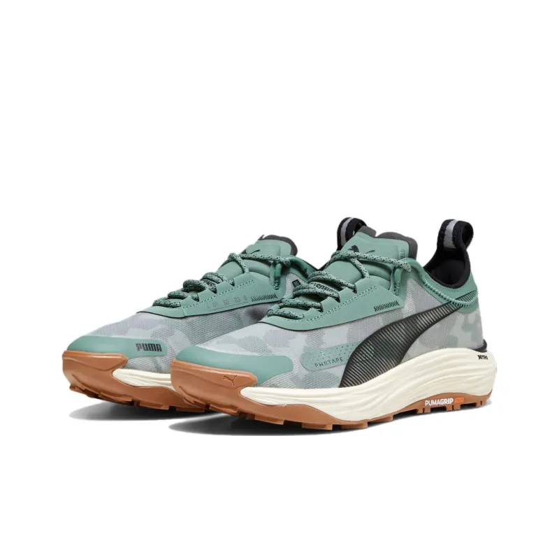 PUMA Voyage Nitro 3 Trail Running Shoes 'Grey Green Black'-2