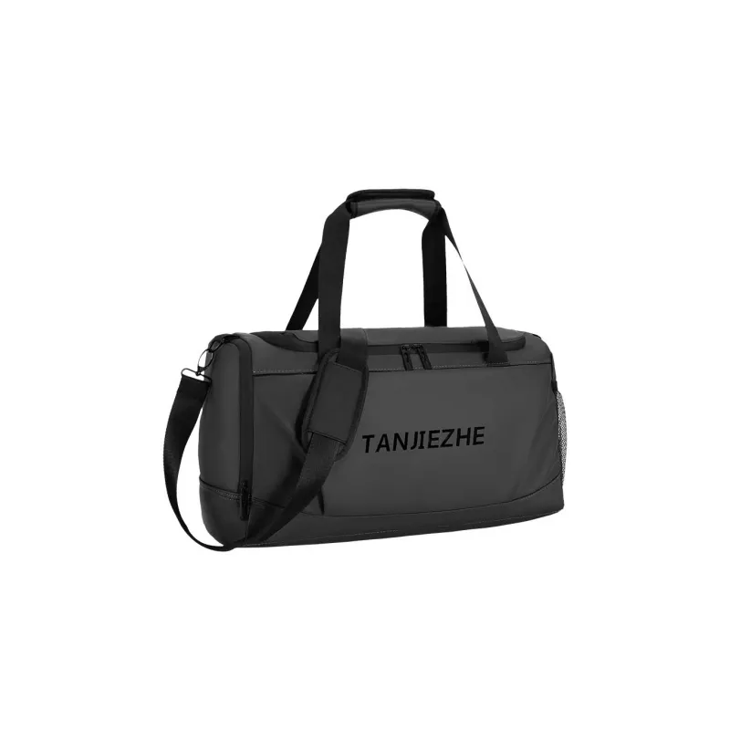 Explorers Membrana Dermalis Fitness Travel Bag Regular Men's Black/Gray-4