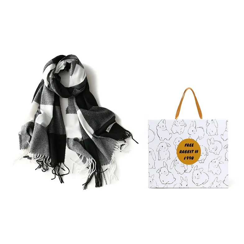 FREE RABBITⅡ Knit Scarves Unisex-6