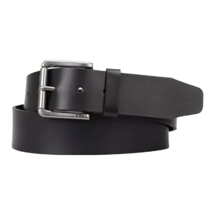 HUGO BOSS Engraved logo Buckle Belt-0