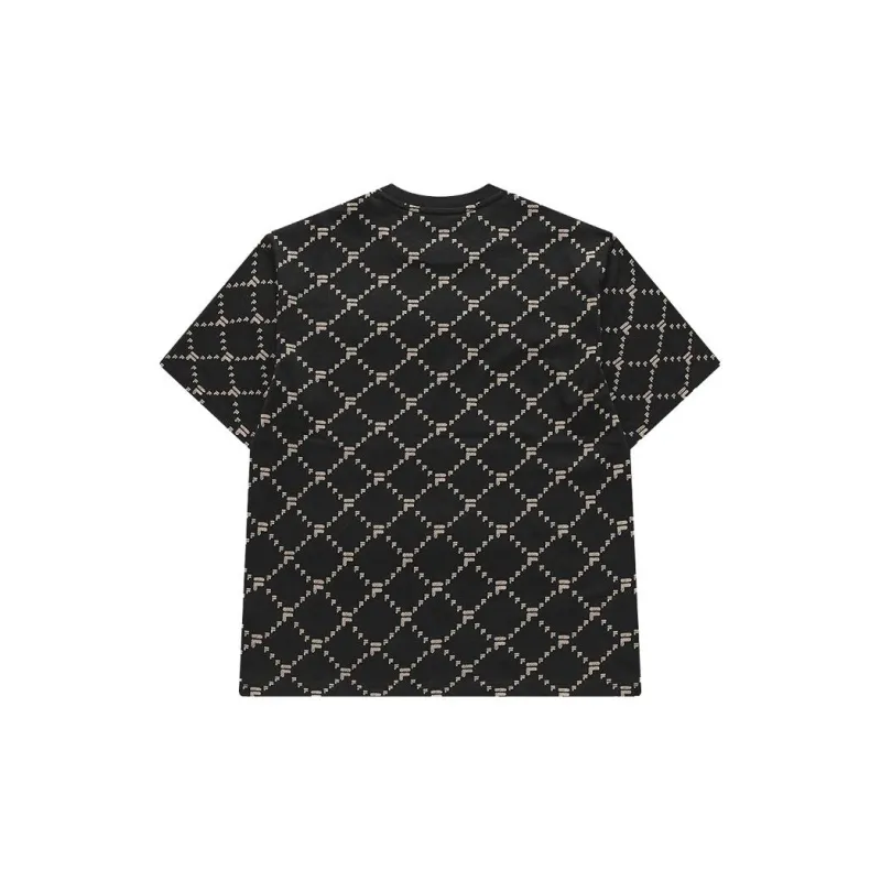 FILA FUSION FOB T Shirt Unisex Jet Black-1