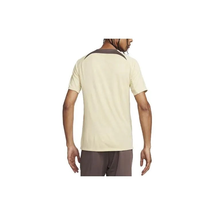 Nike Tottenham Hotspur Strike Third Soccer Jerseys Men's Apricot-1