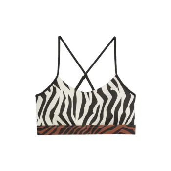 PUMA Brassière De Training Move Animal Remix Femme Bra Women's Black White