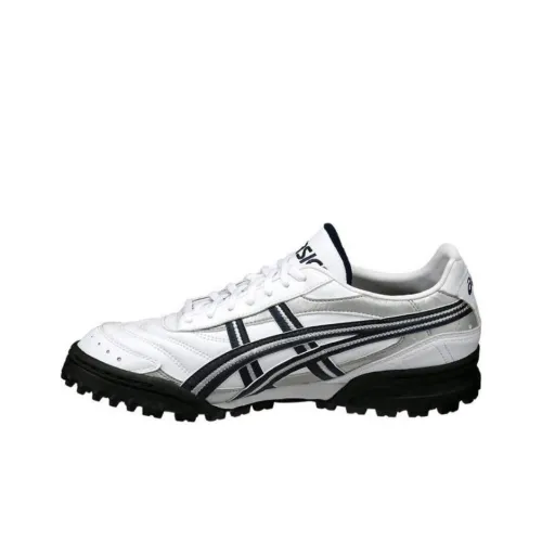 Asics Missile Slip-Resistant Low-Top Running Shoes Men's White Black