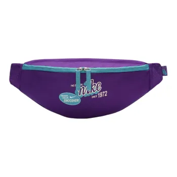 Nike Heritage Polyester Shoulder Bag, Crossbody Bag, Fanny Pack Regular Men's Disco Purple & Cyan Nebula
