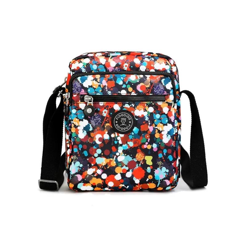 FIDO DIDO Fabric Crossbody Bag, Shoulder Bag Women's Multicolor-2