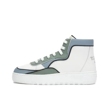 BALLY High Top Skateboard Shoes Men's White