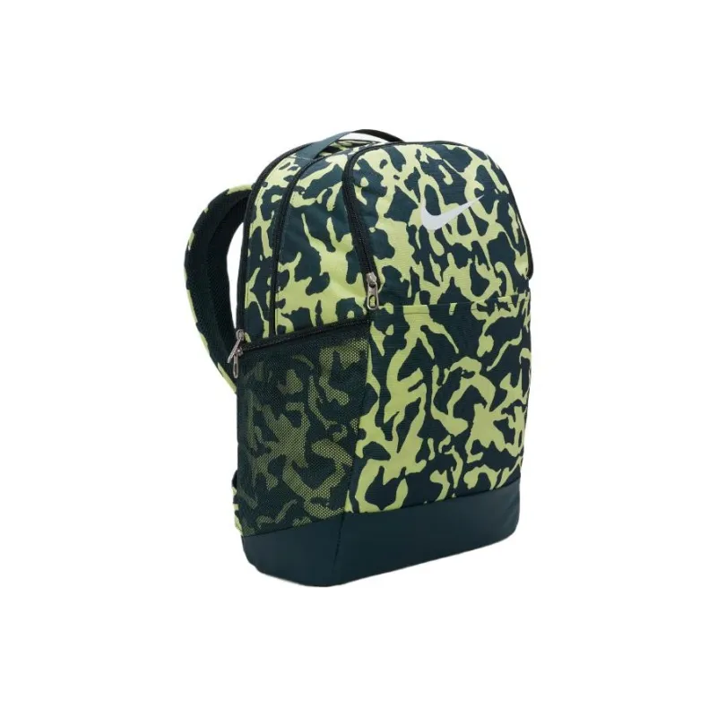 Nike Polyester Backpack Men's Dark Jungle Green & Light Lemon & White-1