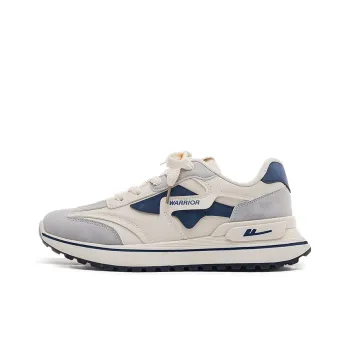 Warrior Cushioning Low Top Chunky Sneakers Unisex Beige Blue