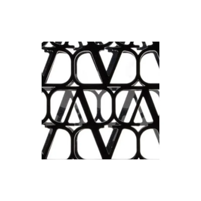 Valentino Plastic Handbag Shoulder Bag Women's Black-3