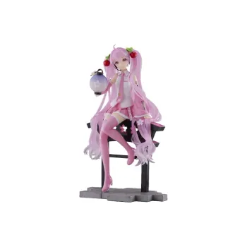 TAITO Hatsune Miku AMP Sakura Hatsune Sakura Lantern Bonus Gifts 18cm