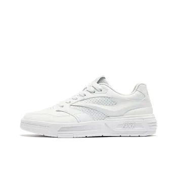 Erke Blade Anti Slip Wear Resistant Low Top Skateboard Shoes Women's Erke White