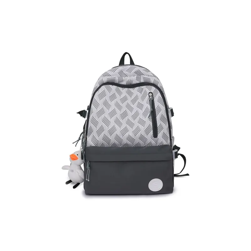 RUIPAI Nylon Backpack Regular Women's Light Purple/Light Green/Light Blue/Pink/Gray-16
