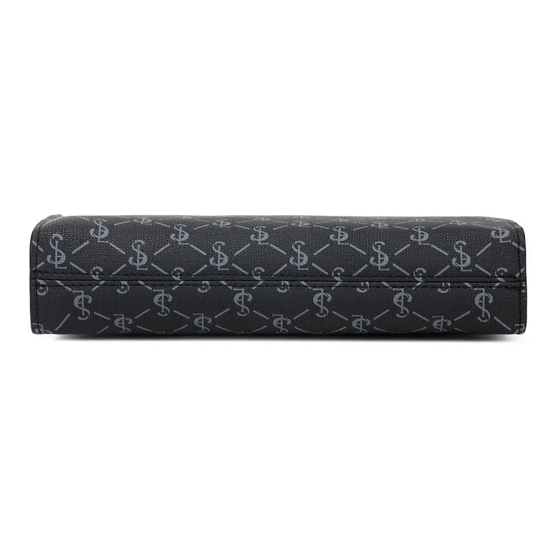 Slazenger PVC Clutch Regular Unisex Pattern Black-3