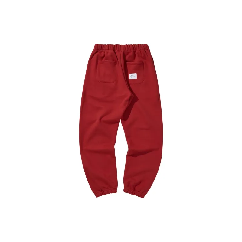 LIBERE Casual Pants Unisex Red-1