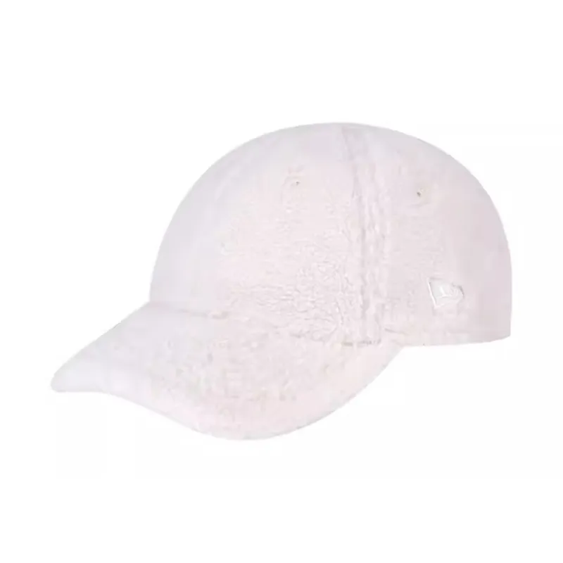 New Era Sherpa Polyester Baseball Caps Unisex White-0