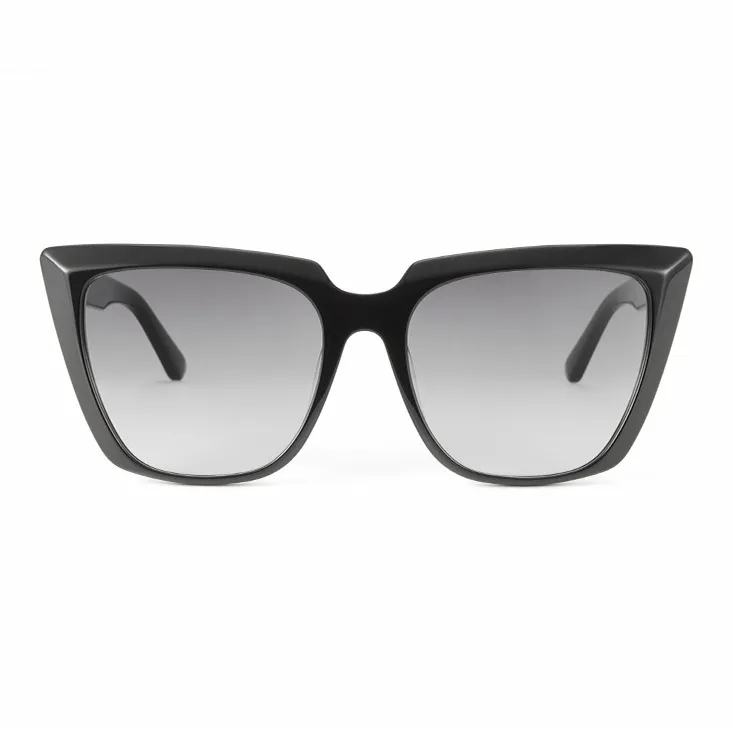 PLASTIC BRAIN Plate Frame Sunglasses Unisex-7