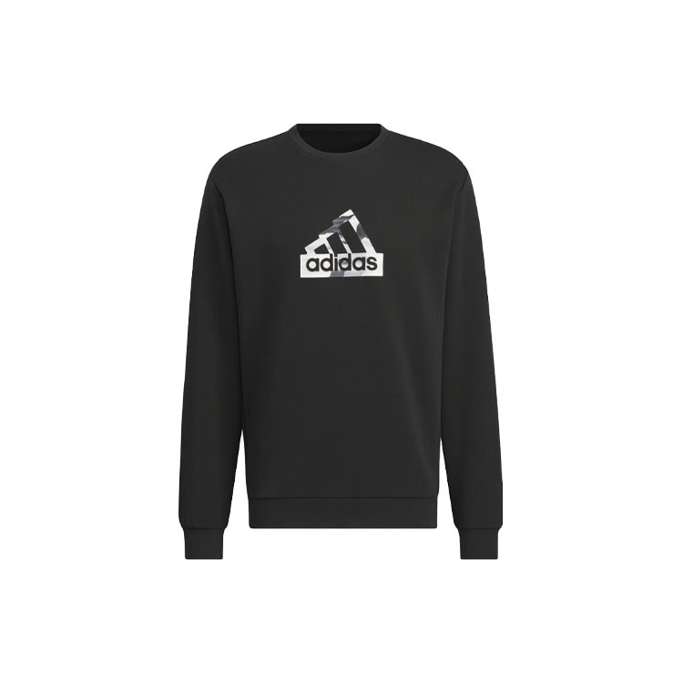 Adidas city sweatshirt in grey and black on sale