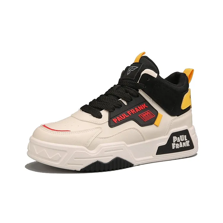 PAUL FRANK Slip-Resistant Mid-Top Skateboard Shoes Men's-2