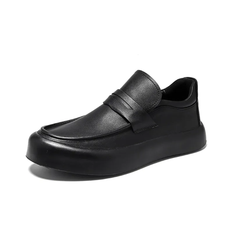 Lady's House Loafers Men's Black-1