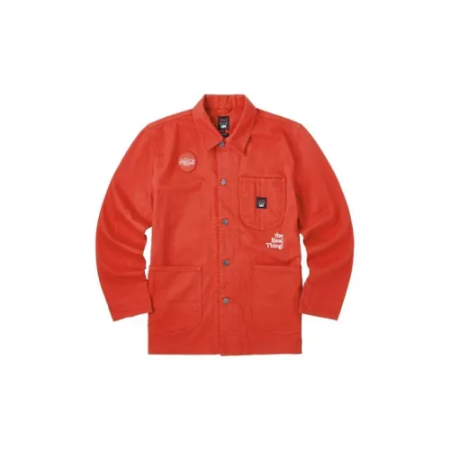 Lee Jackets Men Red