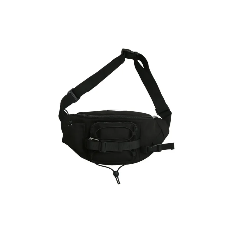 Duoluplo Doron Paul Nylon Fanny Pack Regular Unisex Black/Red/White-0