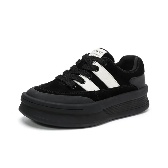 DAPHNE Abrasion Resistant Slip Resistant Low Top Skateboard Shoes 4cm Women's-6