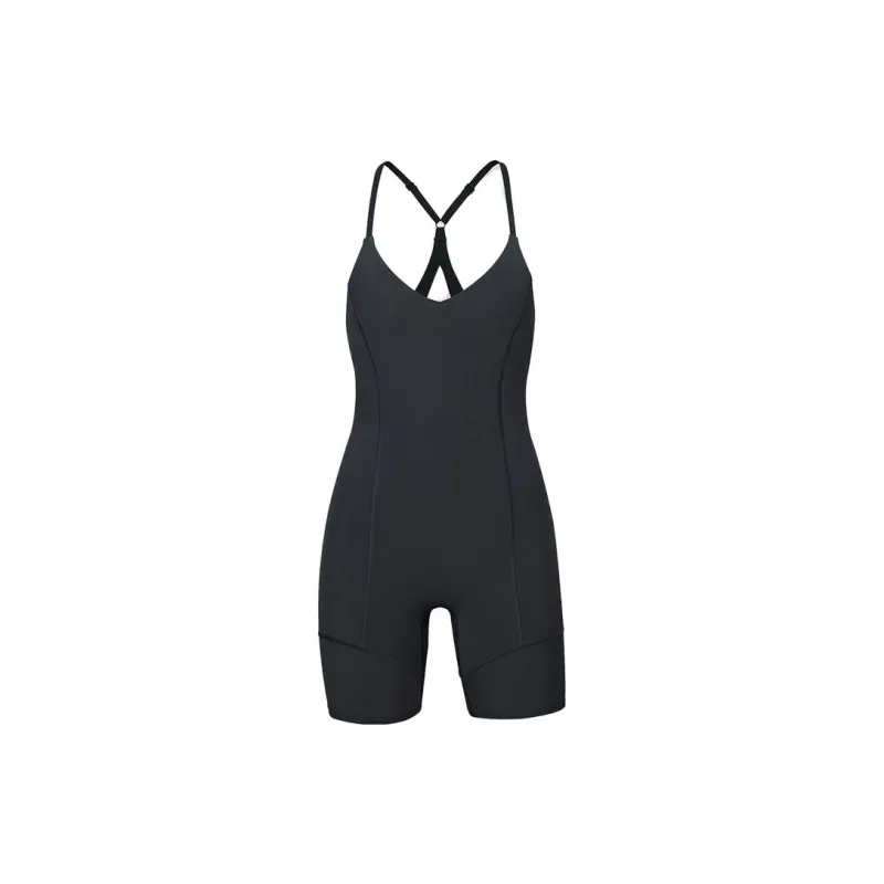 Lululemon LAB Nulux™ And Mesh And Mesh Nulux™ Fabric Bodysuits Women's Dark Gray-0
