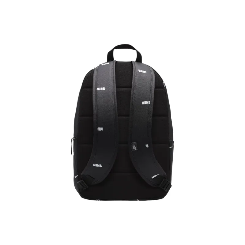 Nike Polyester Backpack Regular Unisex Black & White & Light Smoke Gray-2