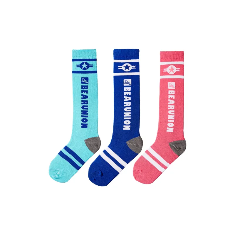 BEAR UNION Knee High Socks Unisex Combo Set-73