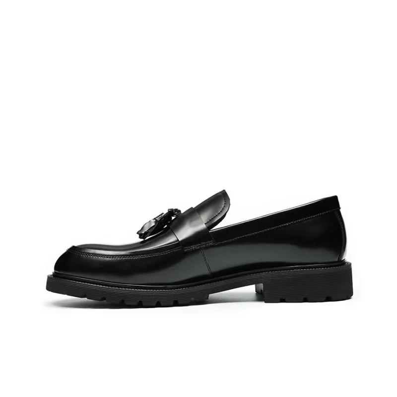 ASTON M.JAZZ Loafers Men Low Top Black/Red-1