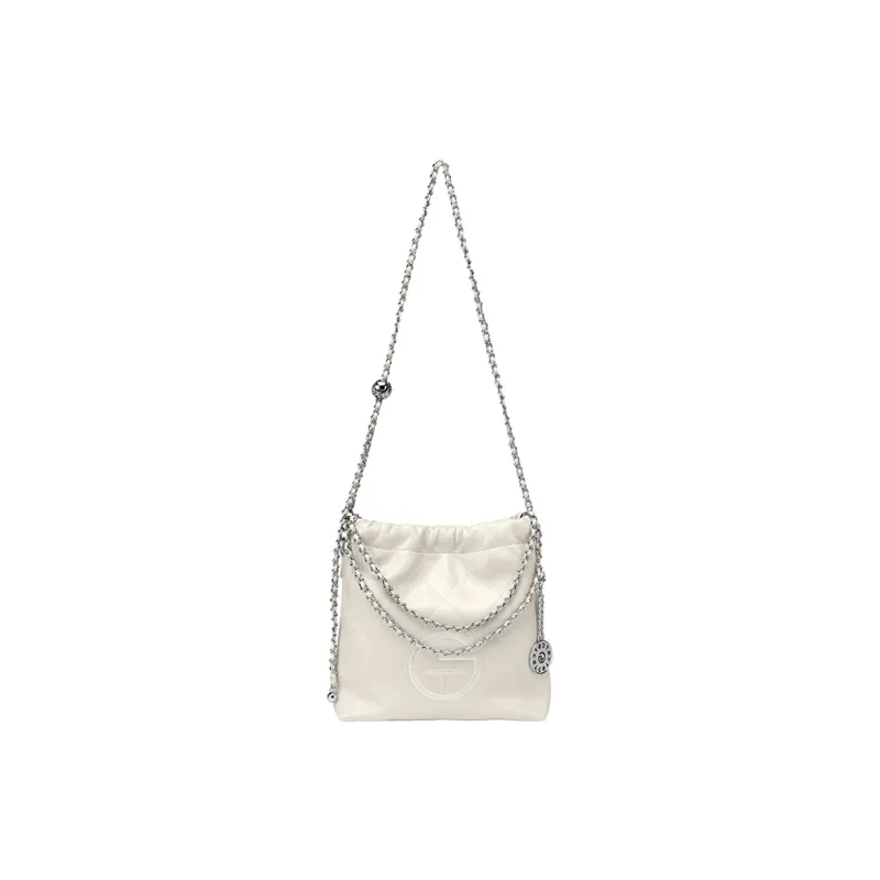 Tanita West Cow Leather Medium Size Women's Black/Ecru/Silver-7