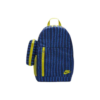 Nike Polyester Backpack Men's Midnight Navy Polar Extreme With High Voltage
