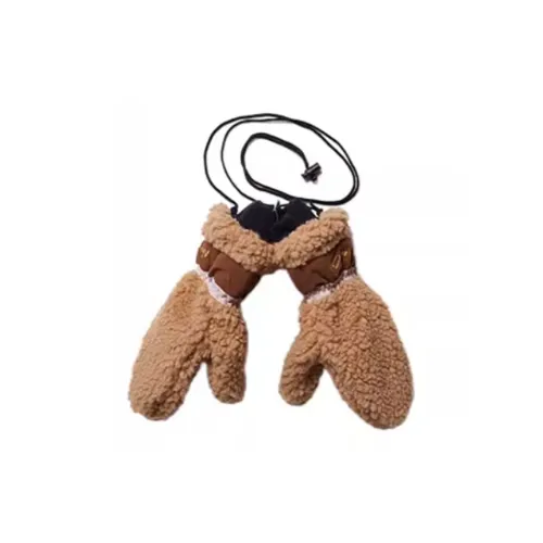 New Era Gloves Unisex Brown
