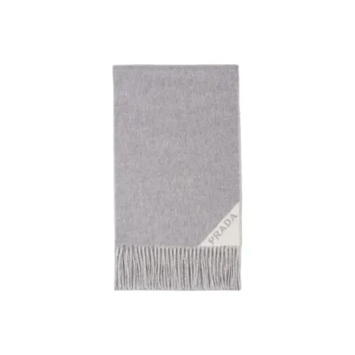 PRADA Enamel Triangle-logo Scarf