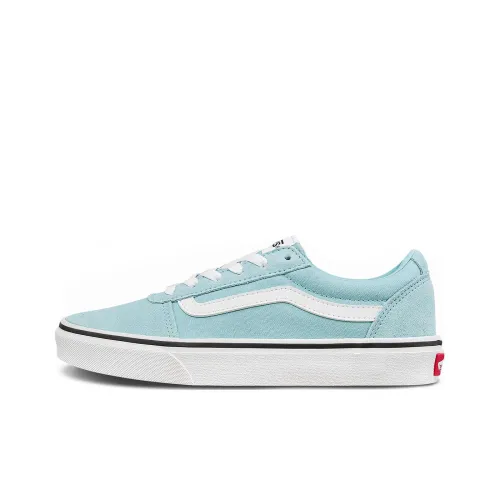 Vans Ward Skateboard Shoes Women's Low-Top Blue/White