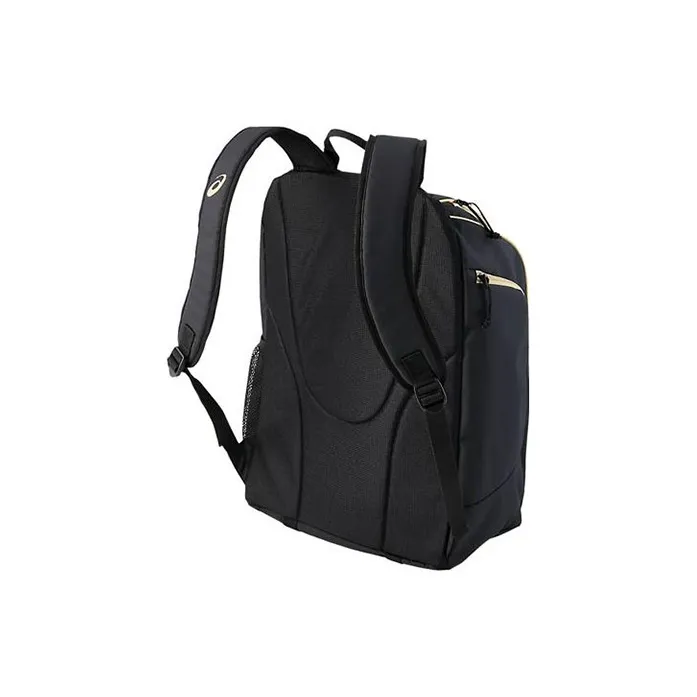 Asics Polyester Backpack Regular Unisex Performance Black/Gold-2