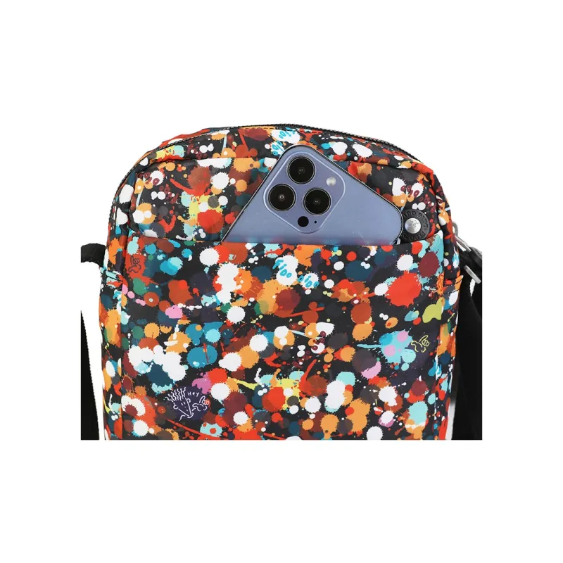 FIDO DIDO Fabric Crossbody Bag, Shoulder Bag Women's Multicolor-4