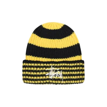 Stussy Striped Big Basic Beanie