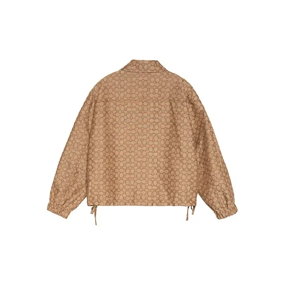 COACH SS23 Jackets & Coats Women's Khaki-1