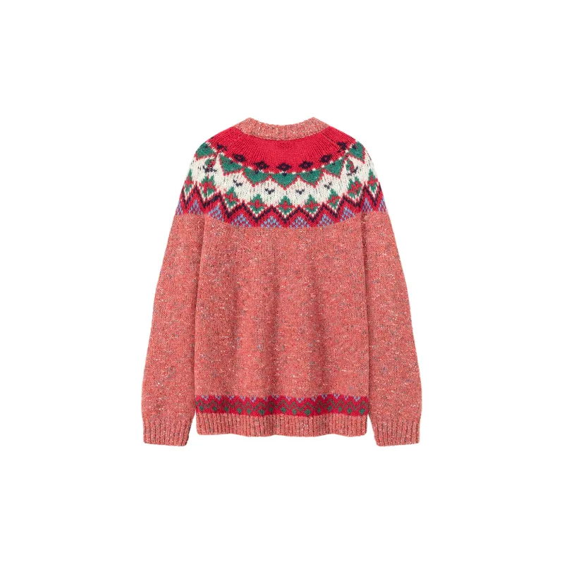 CHUU Knitwear Women's Vintage Red-1